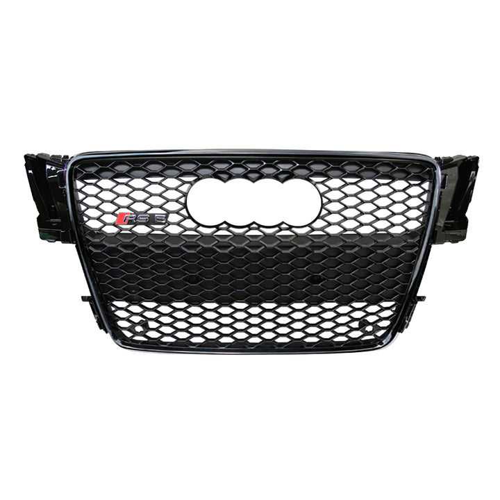 2009-2011 Audi RS5 Honeycomb Front Grille For Audi A5 S5 B8 With Back Plate