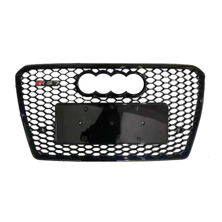 2009-2015 Audi RS7 Honeycomb Grille For Audi A7 S7 C7 With Black Emblem