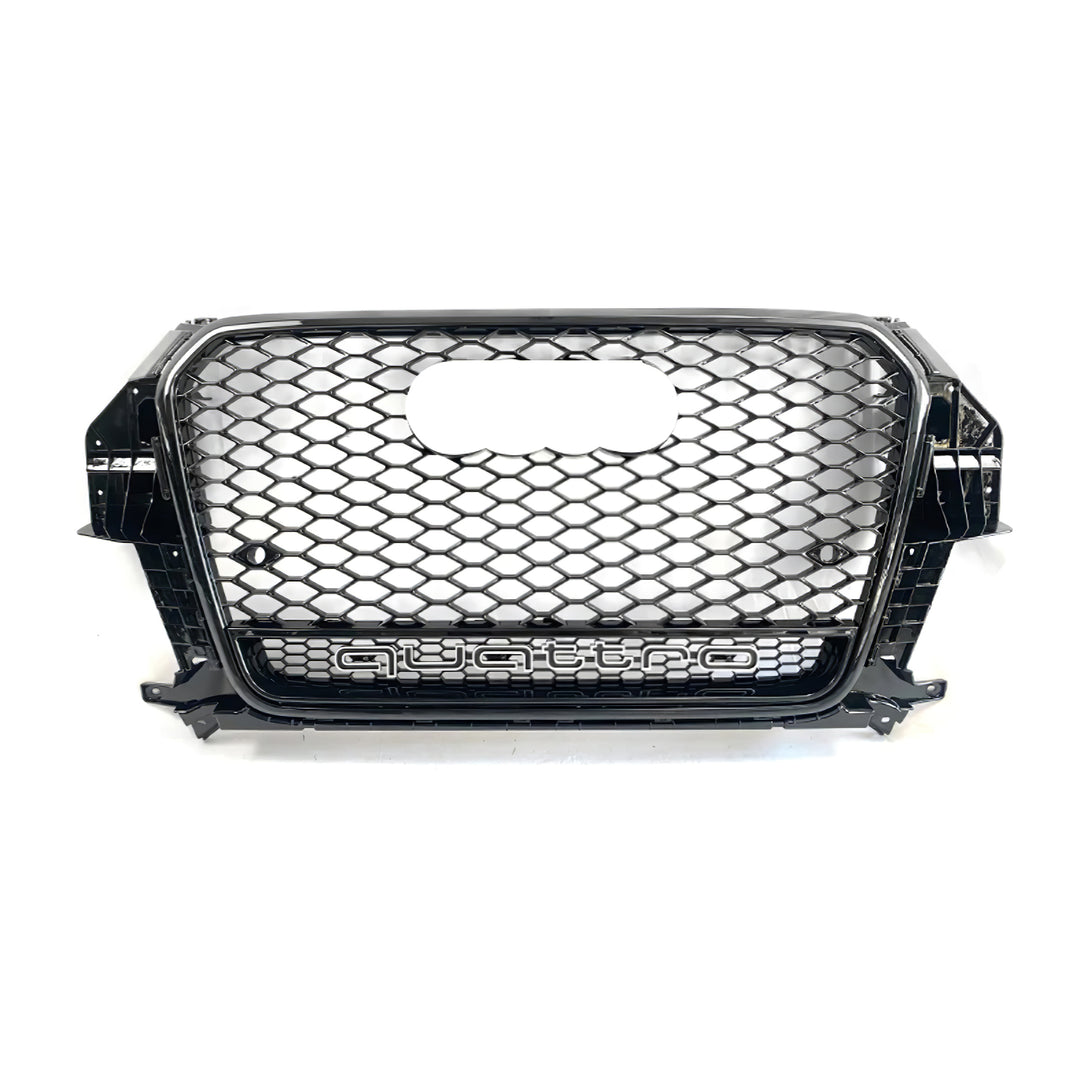 2013-2015 Audi RSQ3 Honeycomb Grille Wlth Lower Mesh Quattro For Audi Q3 SQ3 8U