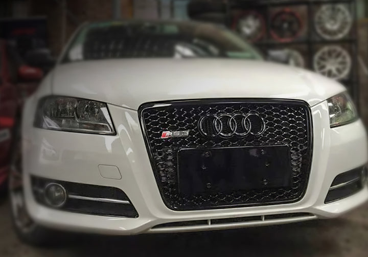 2008-2012 Audi RS3 Style Honeycomb Front Grille For Audi A3 S3 8P.5 8PA