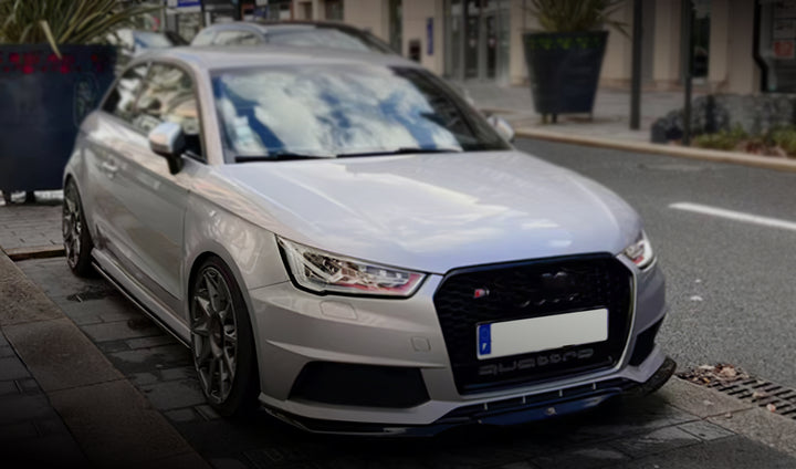 2016-2018 Audi RS1 Style Honeycomb Front Grille With Under Mesh For Audi A1 S1