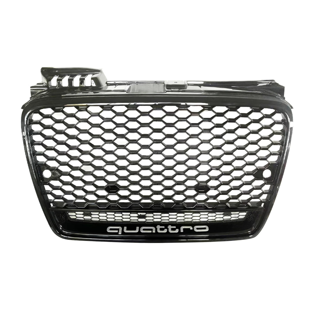 2005-2007 Audi RS4 style Honeycomb Front Grille For Audi A4 B7 Non S-Line No Emblem