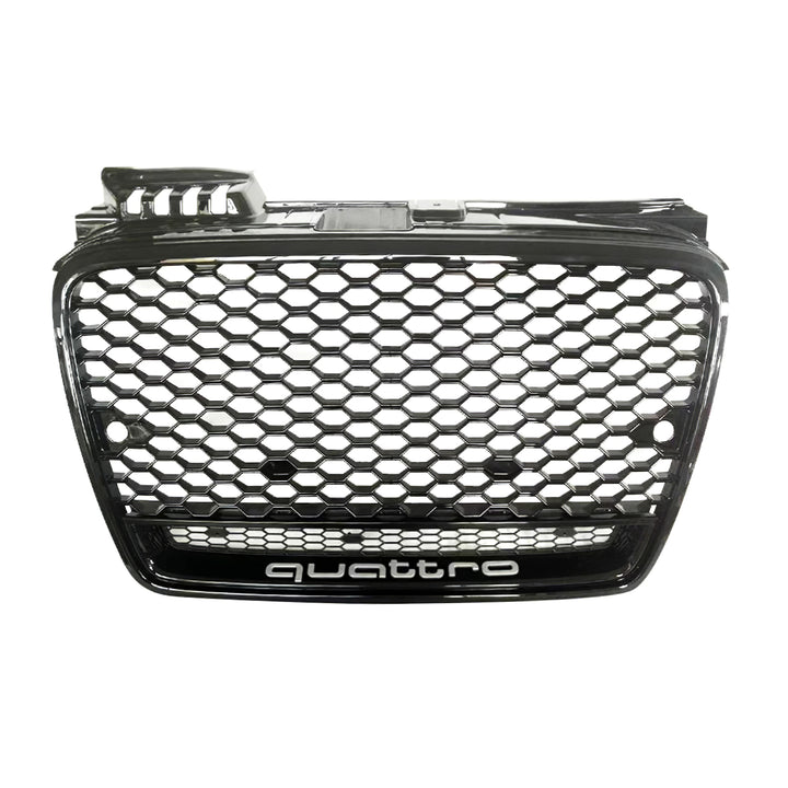 2005-2007 Audi RS4 style Honeycomb Front Grille For Audi A4 B7 Non S-Line No Emblem