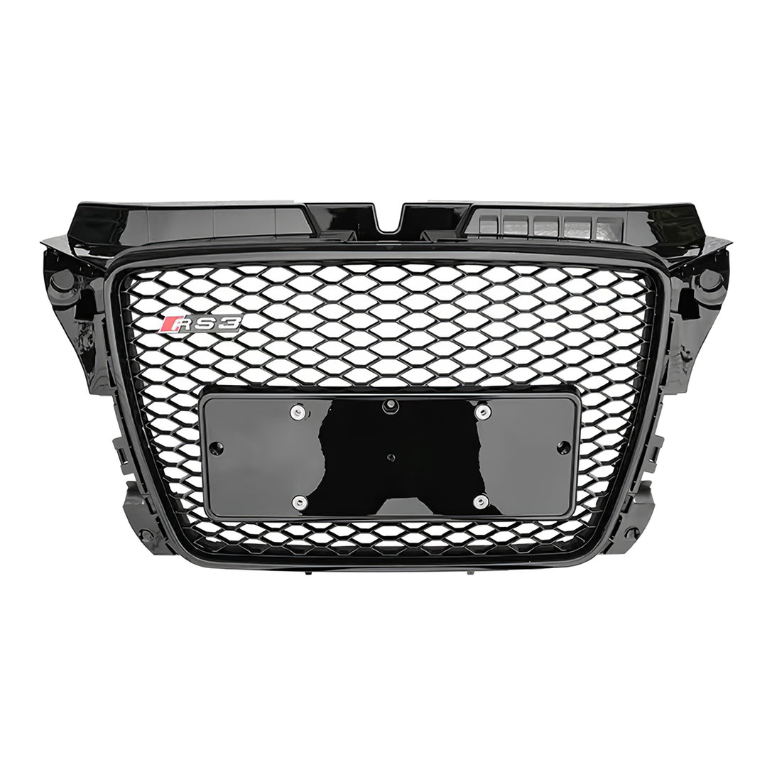 2008-2012 Audi RS3 Style Honeycomb Front Grille For Audi A3 S3 8P.5 8PA No Emblem