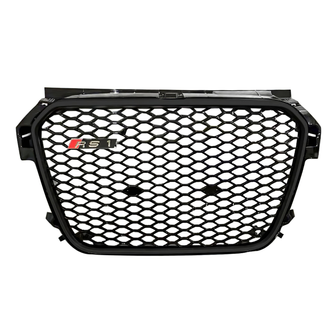 2011-2015 Audi RS1 Style Honeycomb Front Grille For Audi A1 S1 No Emblem