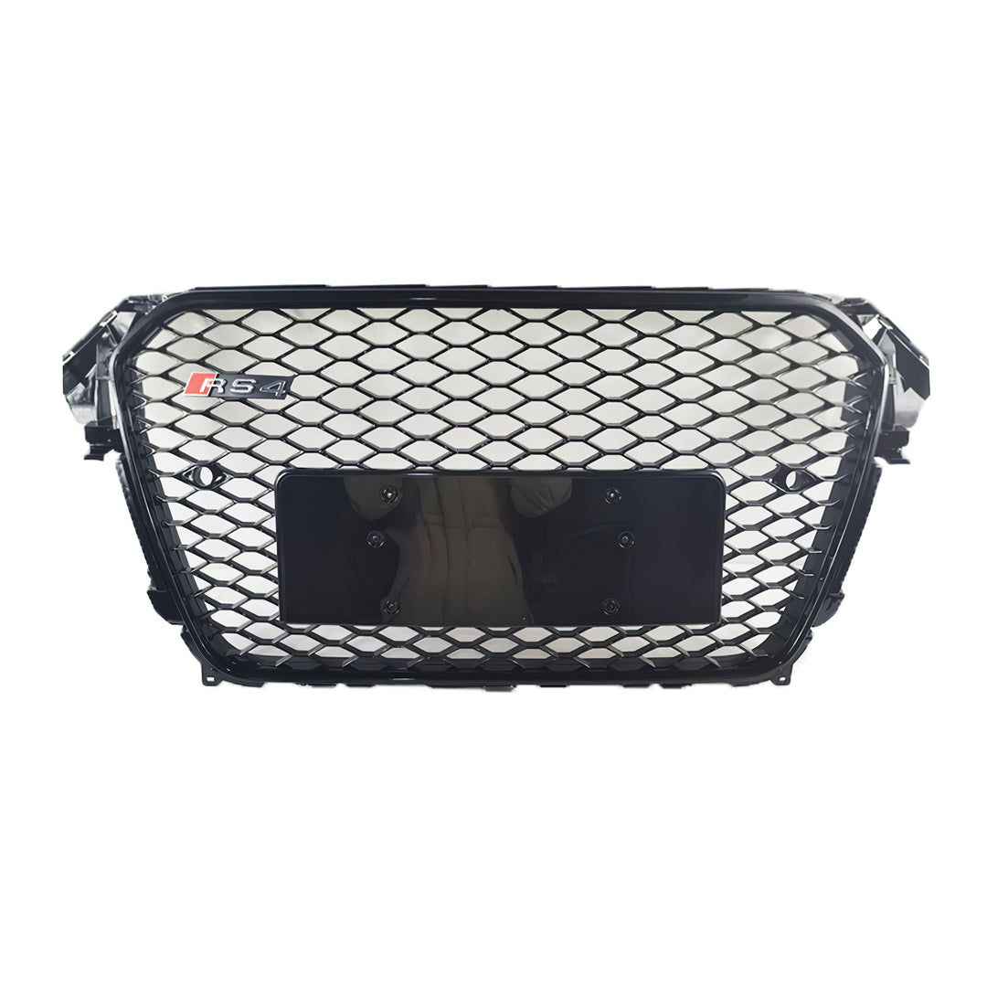 2013-2016 Audi RS4 Honeycomb Front Grille For Audi A4 S4 B8.5 No Emblem