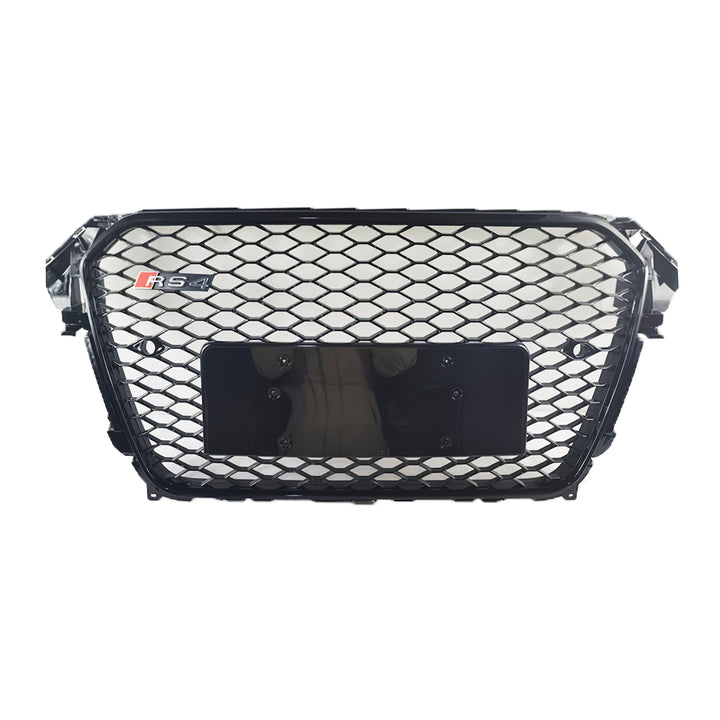 2013-2016 Audi RS4 Honeycomb Front Grille For Audi A4 S4 B8.5 No Emblem