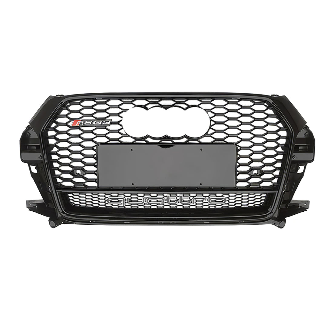 2016-2019 Audi RSQ3 Honeycomb Grille with Lower Mesh For Audi Q3 SQ3 8U.5