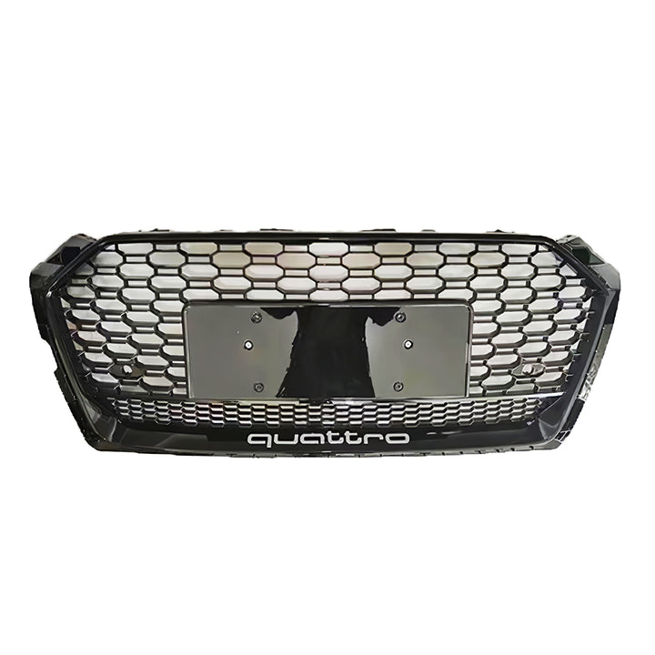 2017-2019 Audi RS5 Honeycomb Grille with Lower Mesh Quattro For Audi A5 S5 B9 No Emblem
