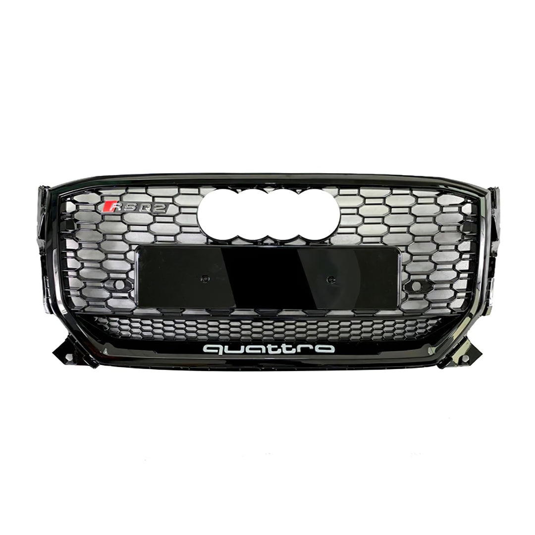 2018-2020 Audi RSQ2 Honeycomb Grille For Audi Q2 SQ2 With Black Emblem