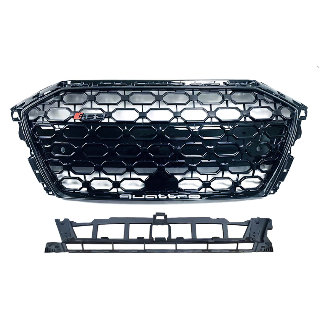 2020-2024 Audi RS3 Honeycomb Grille For Audi A3 S3 8Y S-line No Emblem