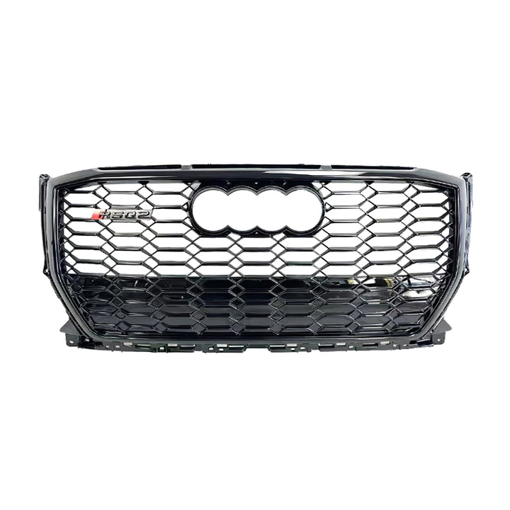 2021-2024 Audi RSQ2 Honeycomb Grille For Audi Q2 SQ2 With Black Emblem