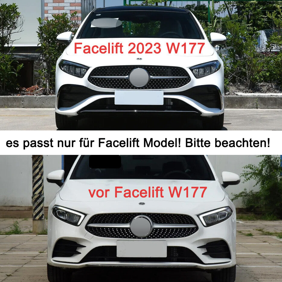 GT Panamericana Grill fits Mercedes W177 V177 Facelift 2023 gloss black