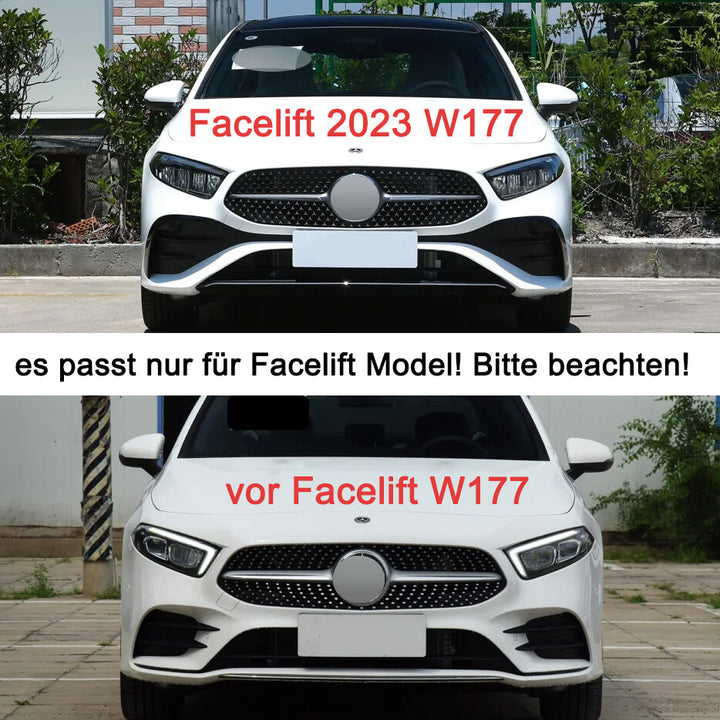 GT Panamericana Grill fits Mercedes W177 V177 Facelift 2023 silver black